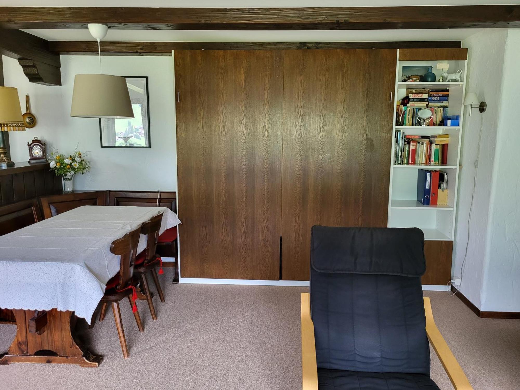 Appartement In Hus Signal Met Prachtig Uitzicht Op De Bergen Klosters Exterior photo